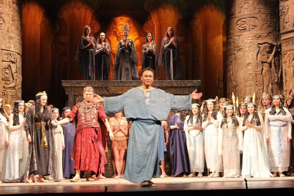 James Lee as Radames in Aida